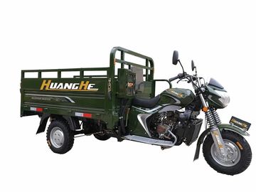 軍隊200CCの貨物三輪車は、商人および農夫のための3荷車引きの貨物に燃料を供給します